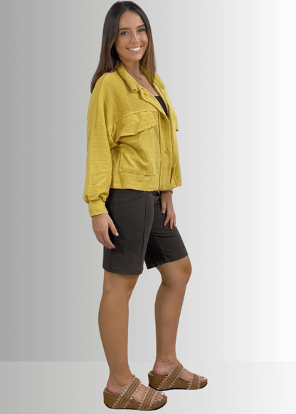 Perfect Fit Hybrid Cotton Shorts White