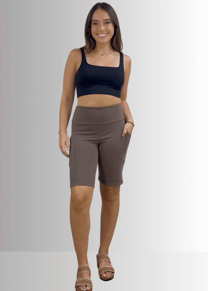 Perfect Fit Hybrid Cotton Shorts Dark Denim