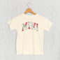 Mini (Block Letter Floral) (Kids)