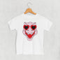 Dino Heart Glasses (Pink) (Kids)