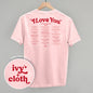 I Love You Book Quotes Back Print