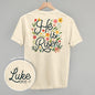 He Is Risen Floral (Back Print)