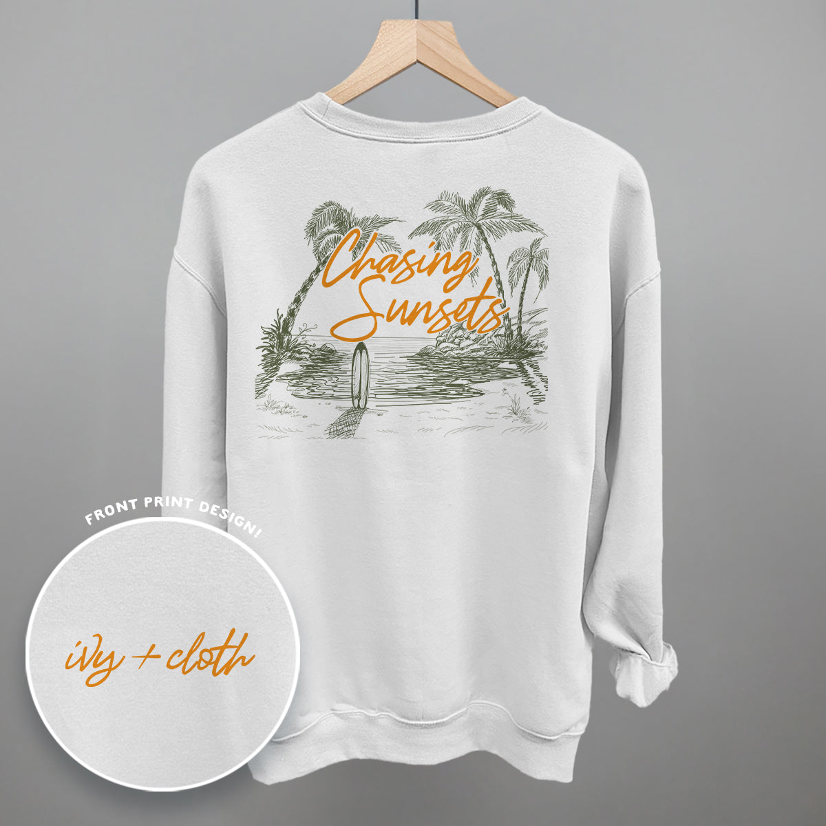 Chasing Sunsets (Back Print)