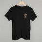 Leopard Print Skull (Left Chest)