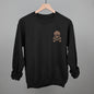 Leopard Print Skull (Left Chest)