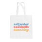 Saltwater, Seashells, Sunshine Tote Bag