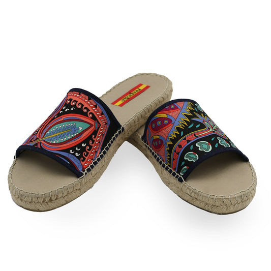 IDELIA Black/Multi Flip-Flop