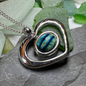 Heathergems Open Heart Necklace