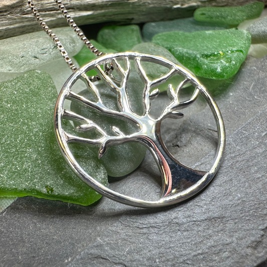 Minimalist Tree of Life Necklace