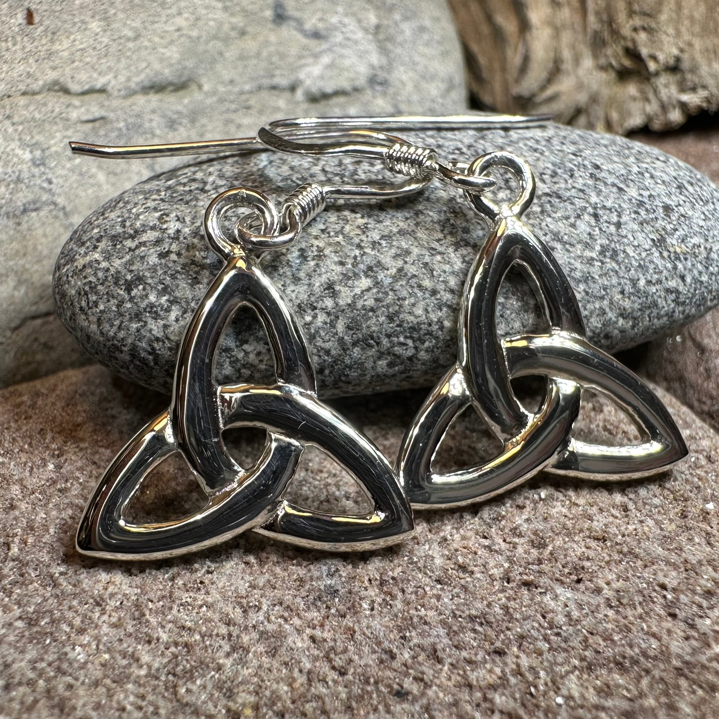 Kelly Trinity Knot Earrings