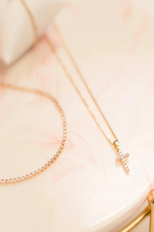 Heavenly Sacred Cross Necklace