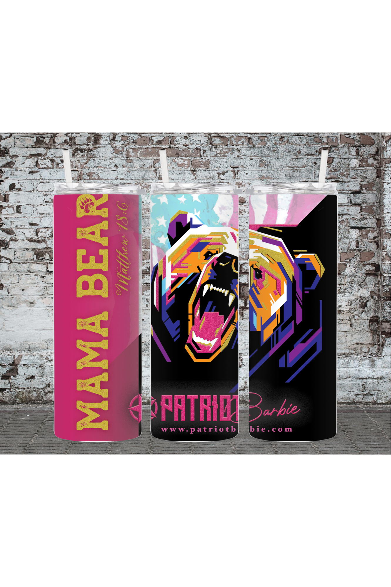 Mama Bear Drink Tumbler