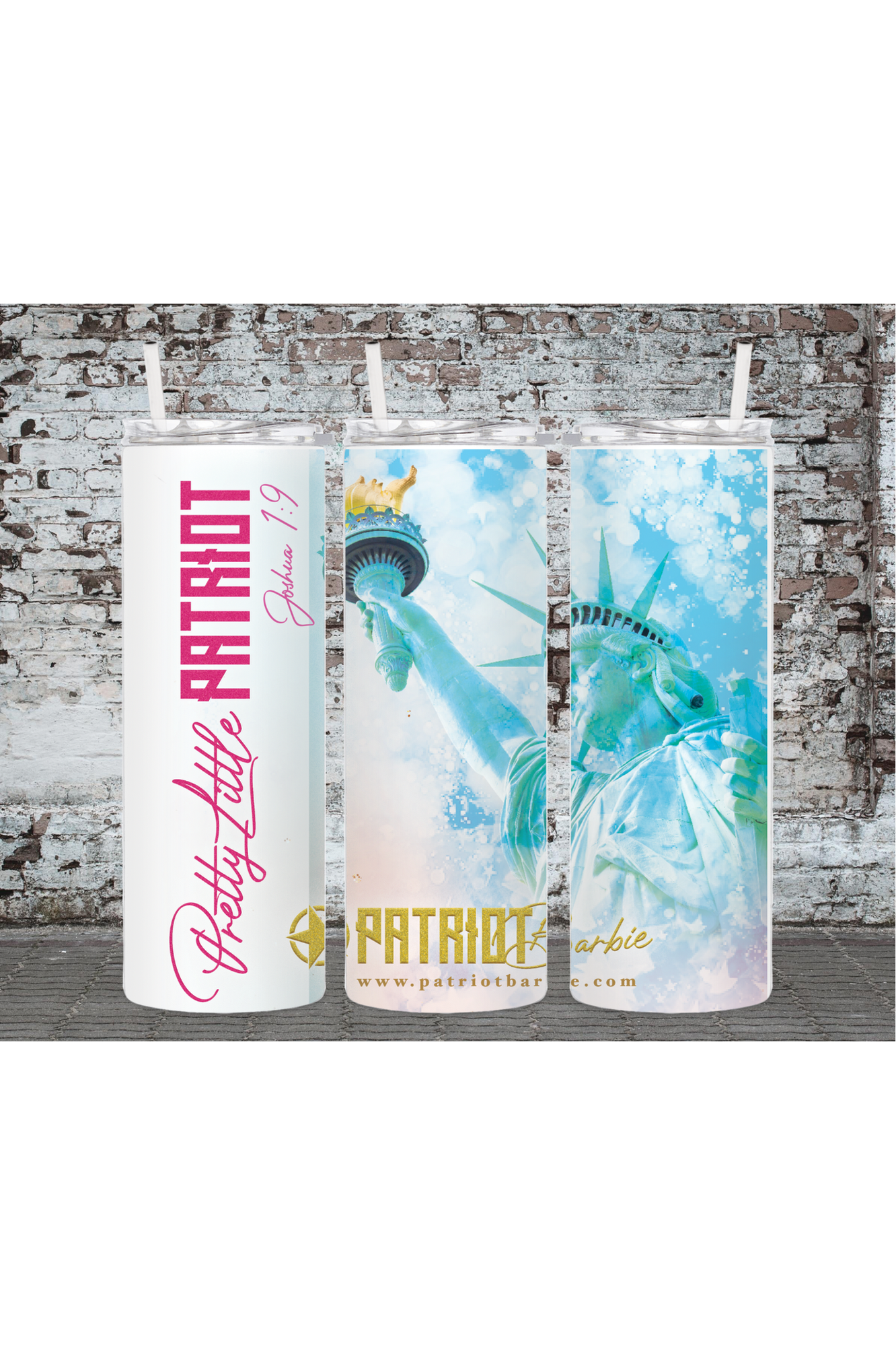 Pretty Little Patriot Drink Tumbler