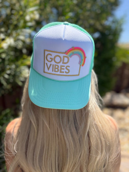 God Vibes trucker hat