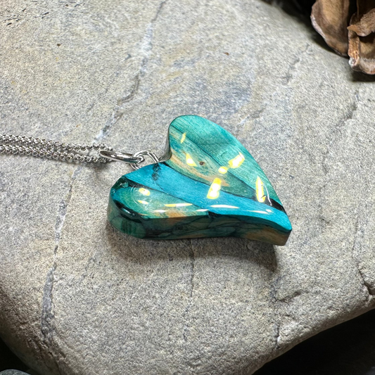 Heathergems Scottish Heart Necklace