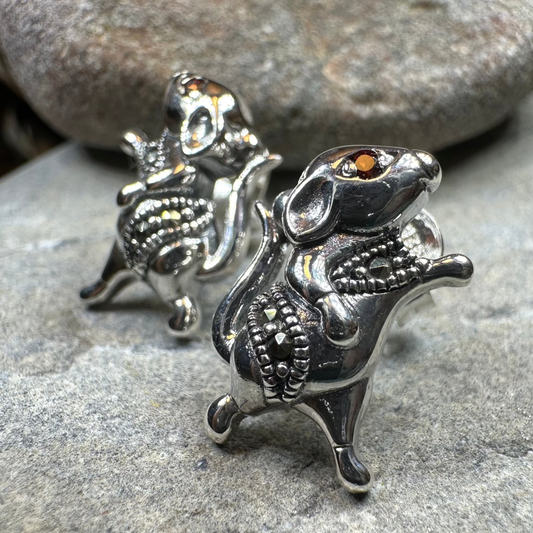 Luch Mouse Post Earrings
