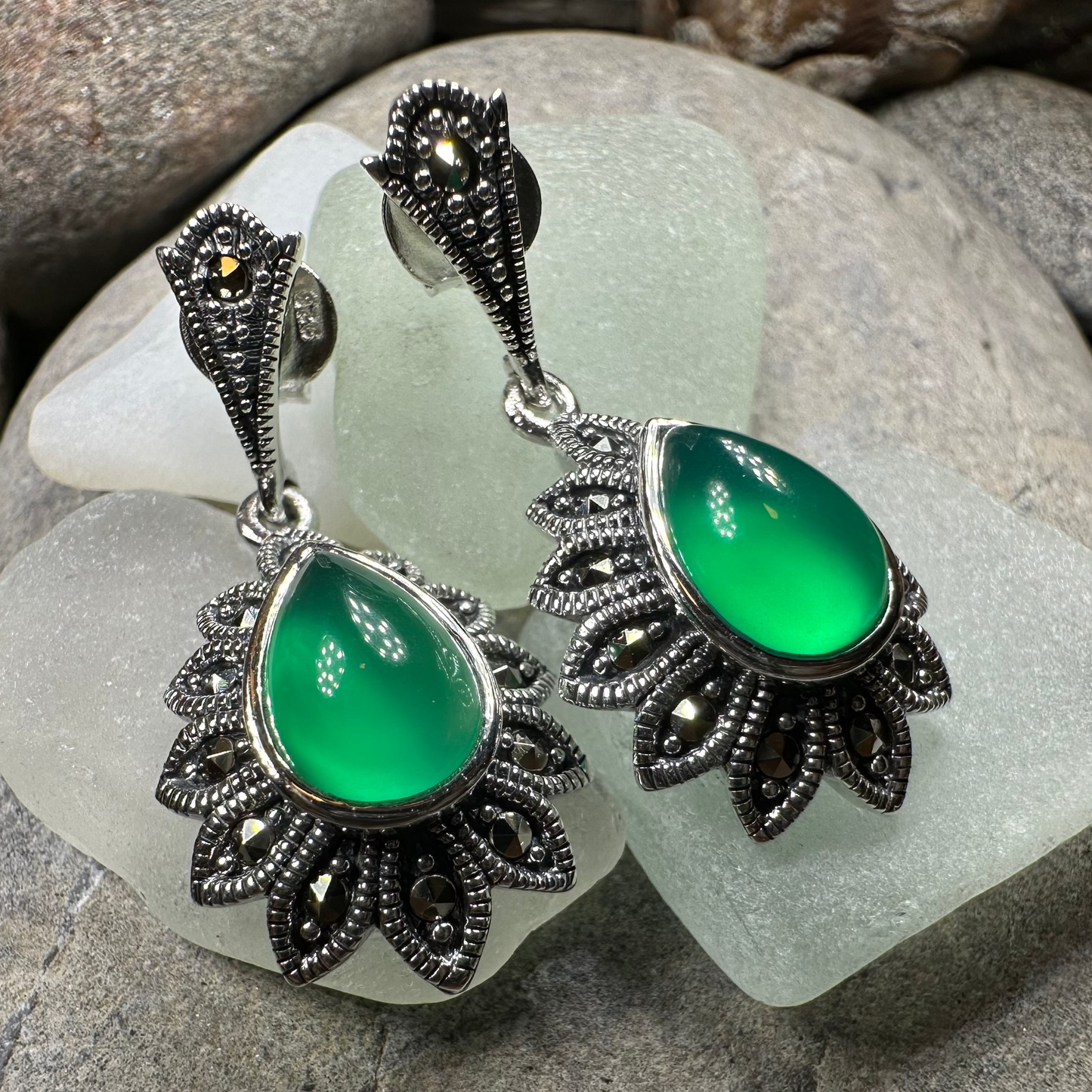 Gilda Celtic Flower Earrings