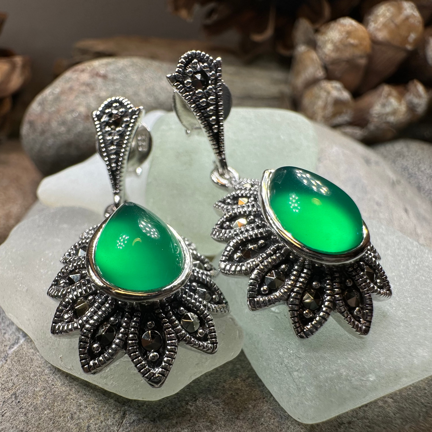 Gilda Celtic Flower Earrings