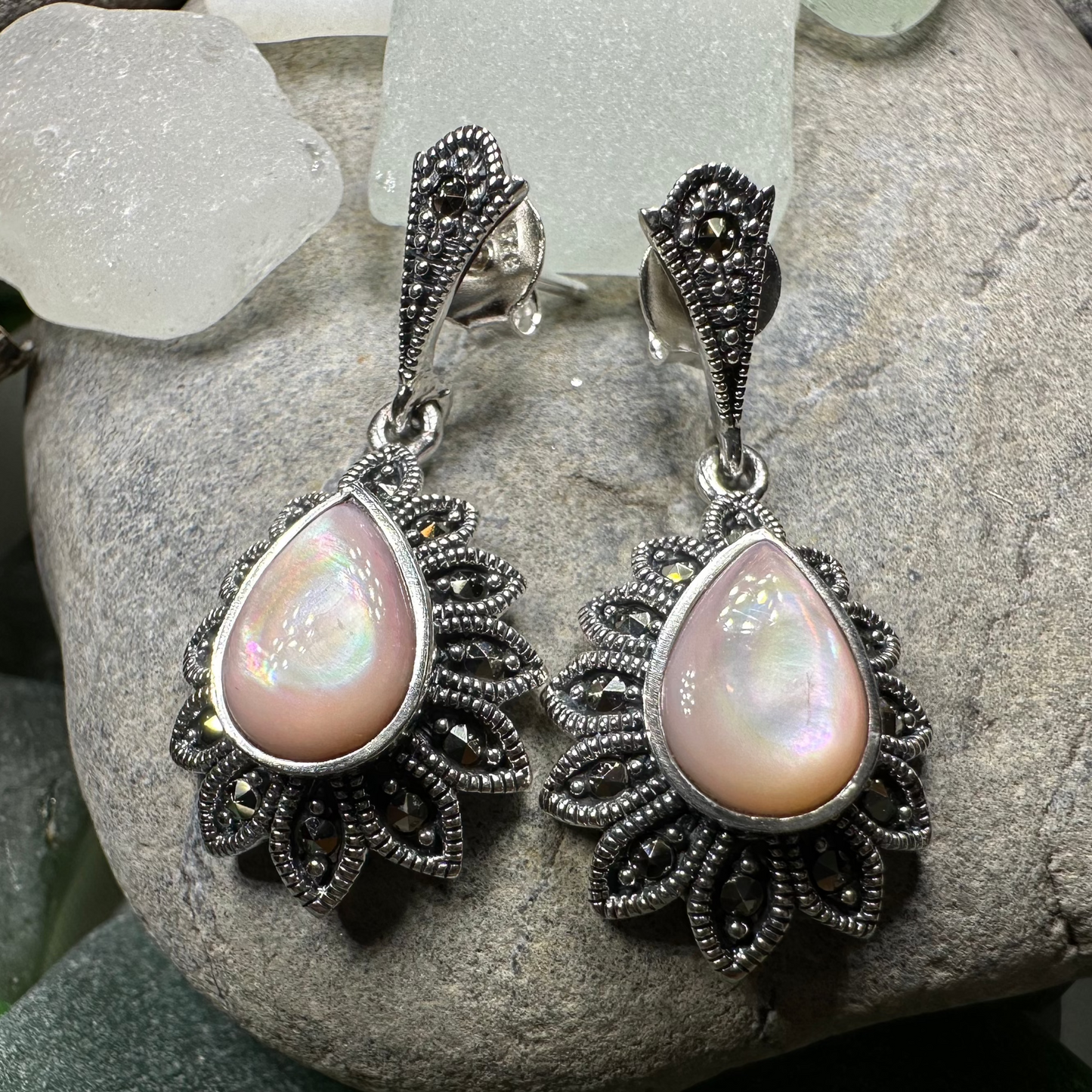 Gilda Celtic Flower Earrings