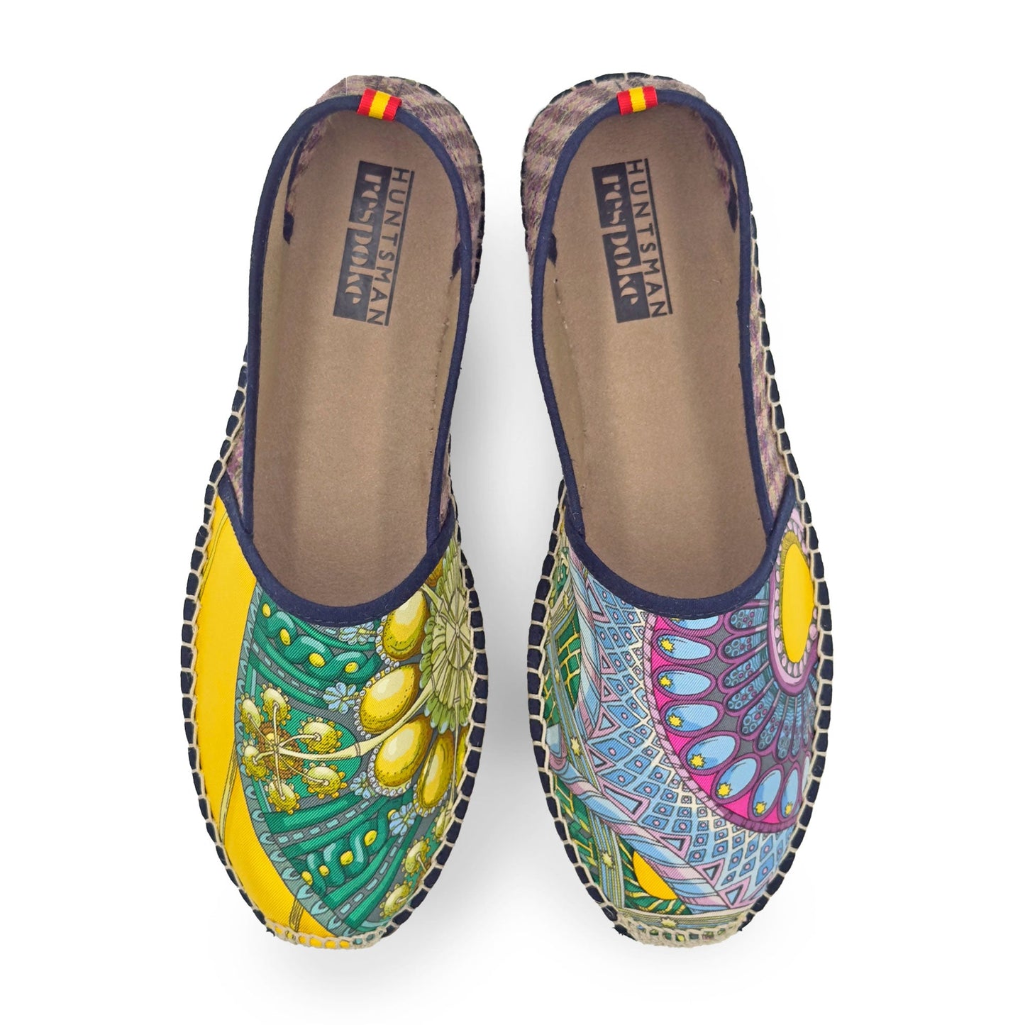 Respoke X Huntsman CELESTES Yellow Classic Espadrilles