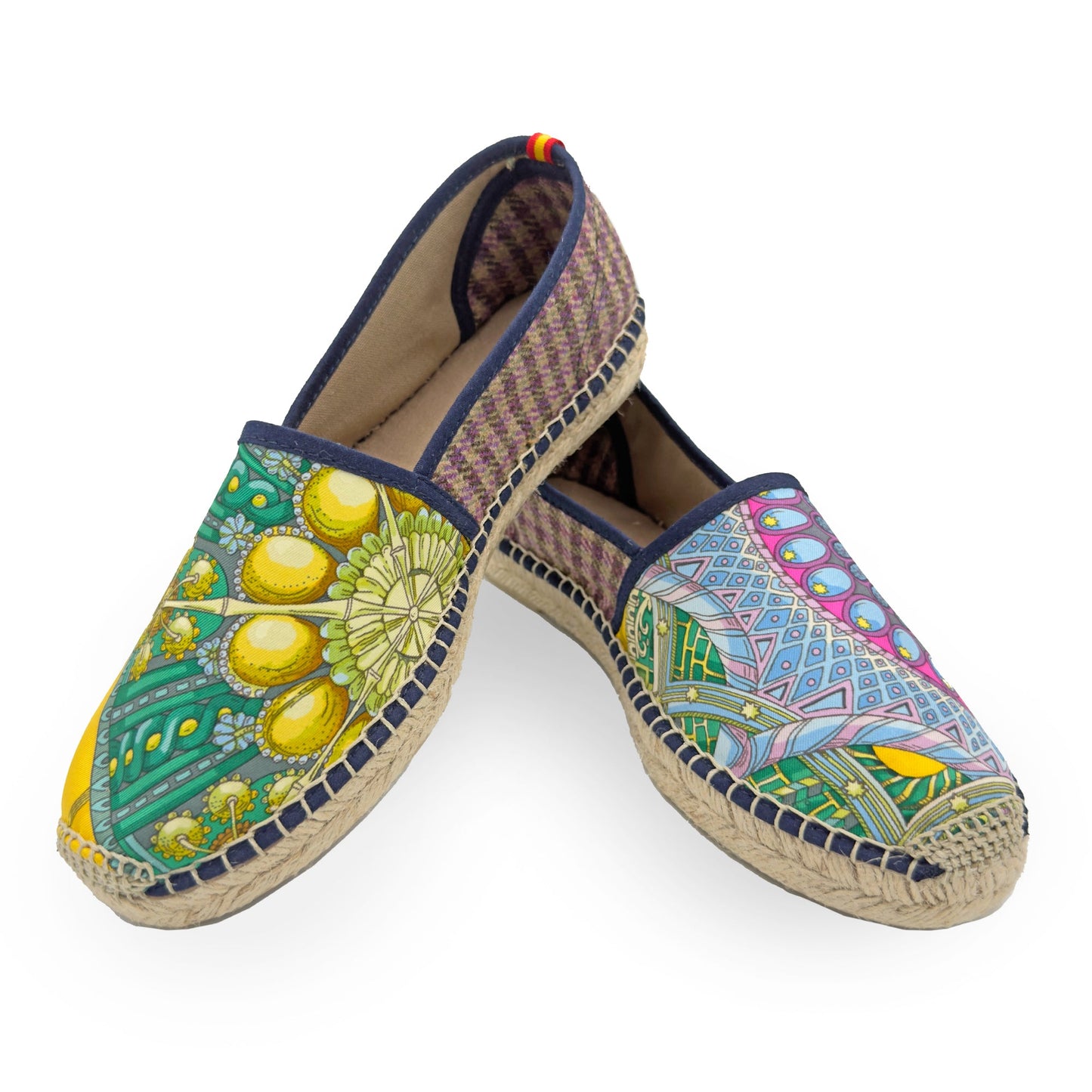 Respoke X Huntsman CELESTES Yellow Classic Espadrilles