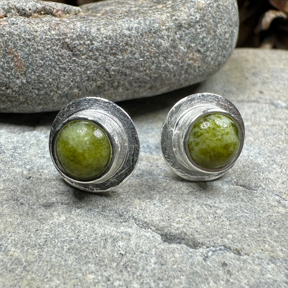 Connemara Marble Irish Coast Post Earrings
