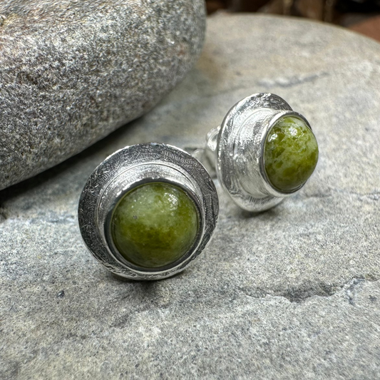 Connemara Marble Irish Coast Post Earrings