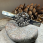 Classic Scottish Thistle Tie Bar & Cufflink Set