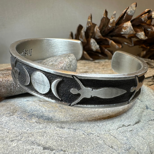 Celtic Triple Moon Goddess Bracelet
