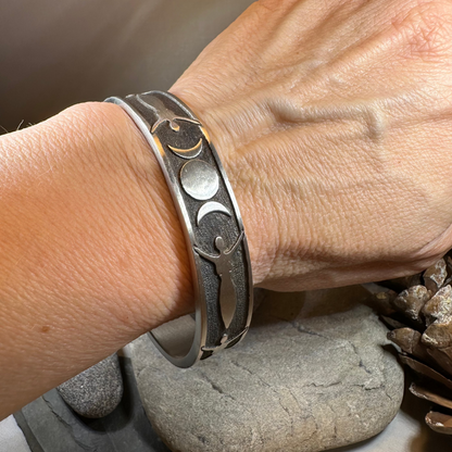 Celtic Triple Moon Goddess Bracelet