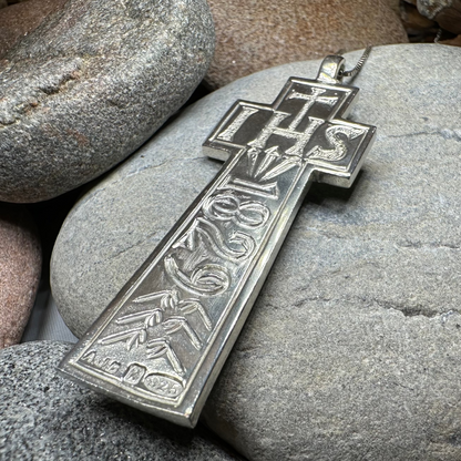 Artisan Irish Penal Crucifix Cross Necklace