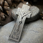 Artisan Irish Penal Crucifix Cross Necklace