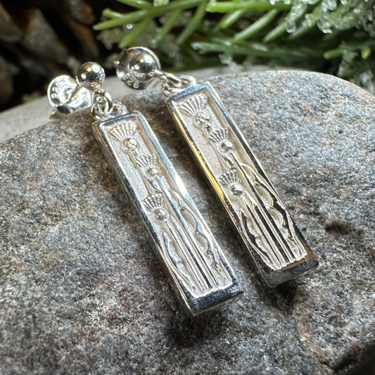 Ella Triple Thistle Earrings