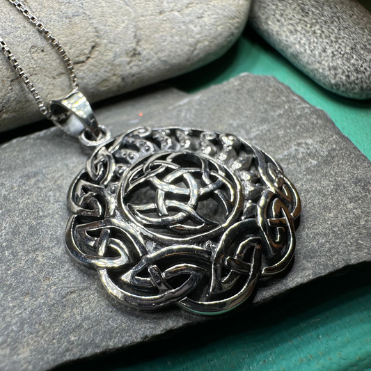 Sun Knot Necklace