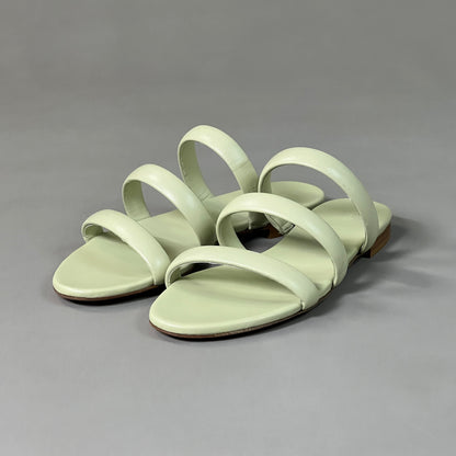 AEYDE Chrissy Pistachio Nappa Leather Sandals Women's Sz 7, EU 37, UK 4 Green (New)