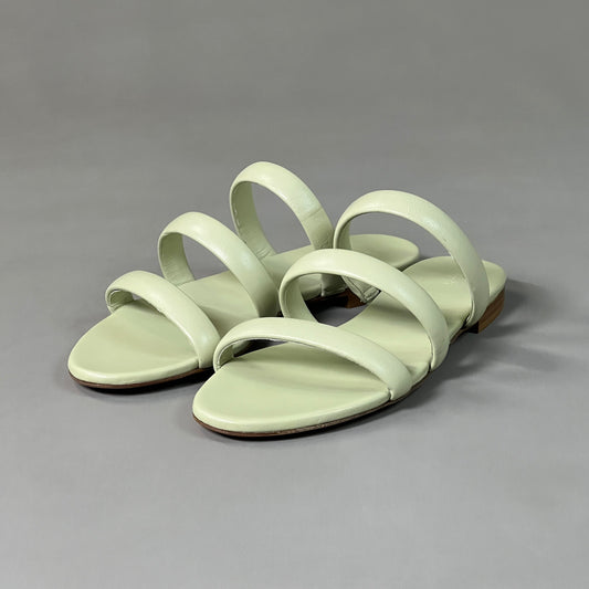 AEYDE Chrissy Pistachio Nappa Leather Sandals Women's Sz 7, EU 37, UK 4 Green (New)