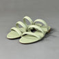 AEYDE Chrissy Pistachio Nappa Leather Sandals Women's Sz 7, EU 37, UK 4 Green (New)
