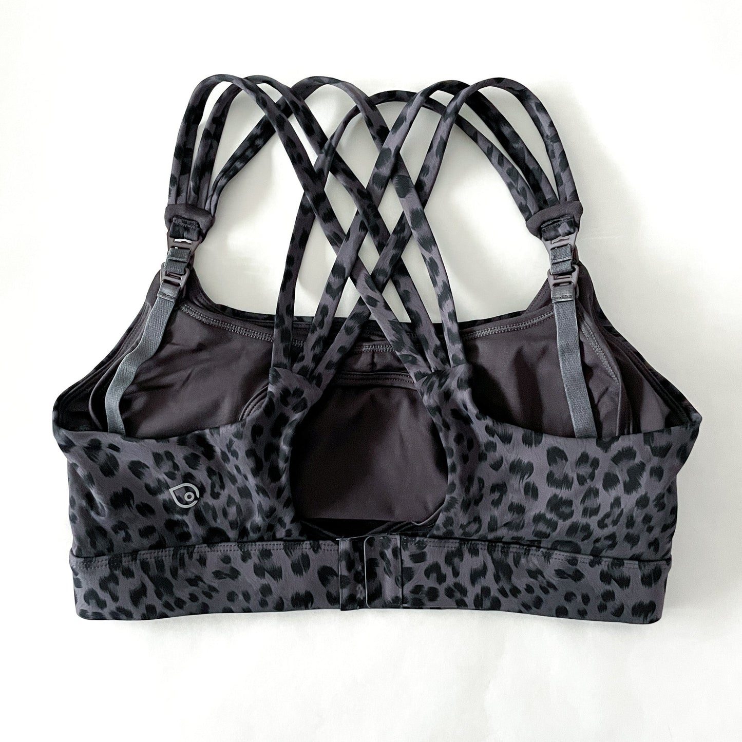 Chloé 4 Running Nursing & Pumping Sports Bra (Gray Leopard)