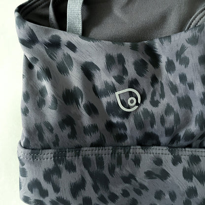 Chloé 4 Running Nursing & Pumping Sports Bra (Gray Leopard)