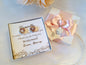 "Pandora" - Cubic Zirconia Stud Earrings - Available in Silver, Rose Gold and Yellow Gold