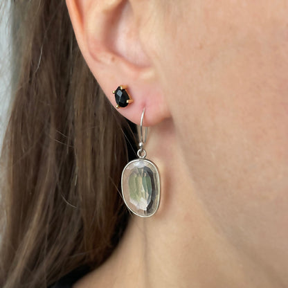 Clear Quartz Danglers