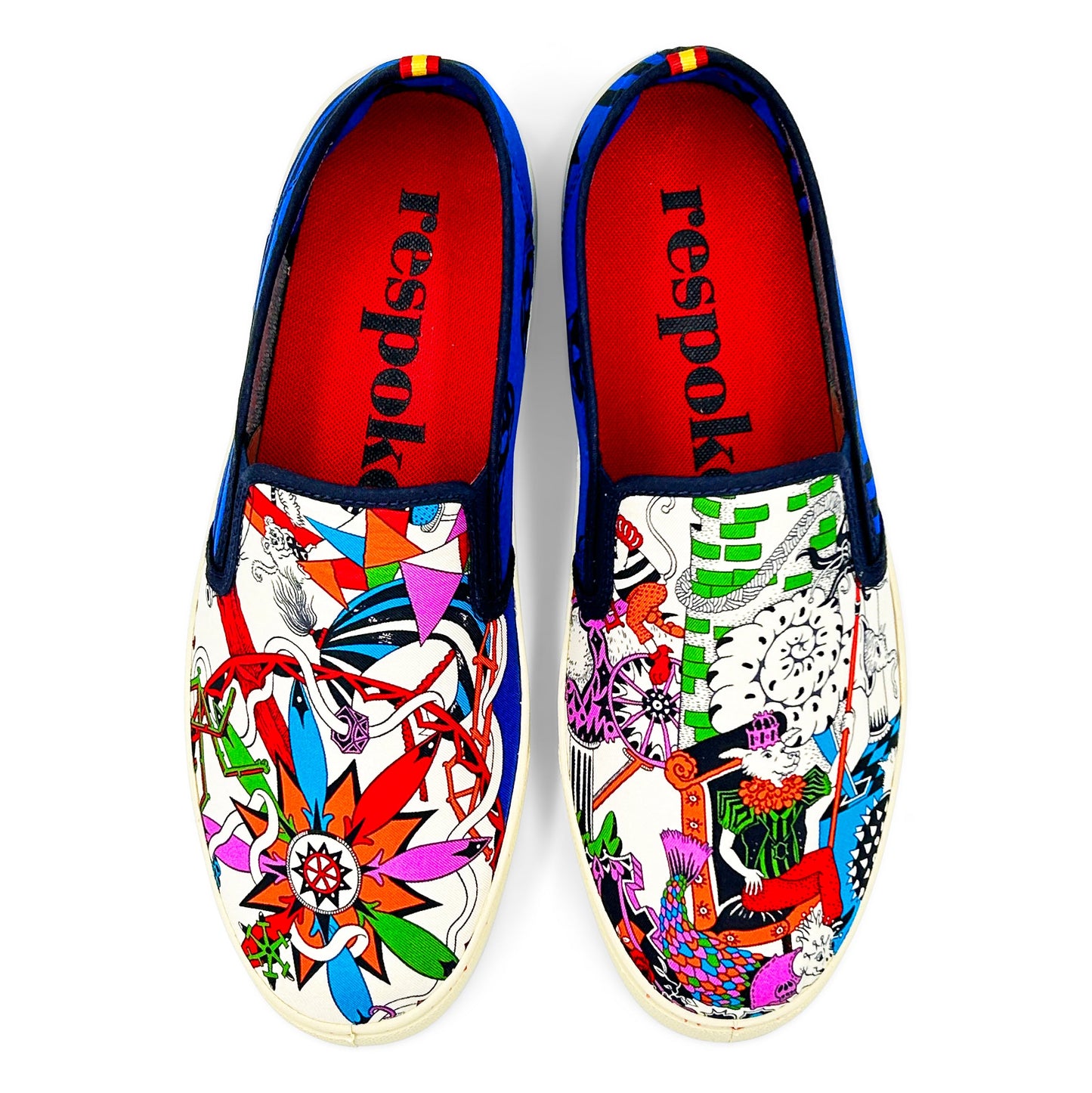 FOLLE MAGIC Blue Sneaker