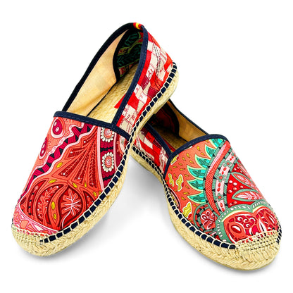 CARRE MAHARANI Red Classic Espadrilles