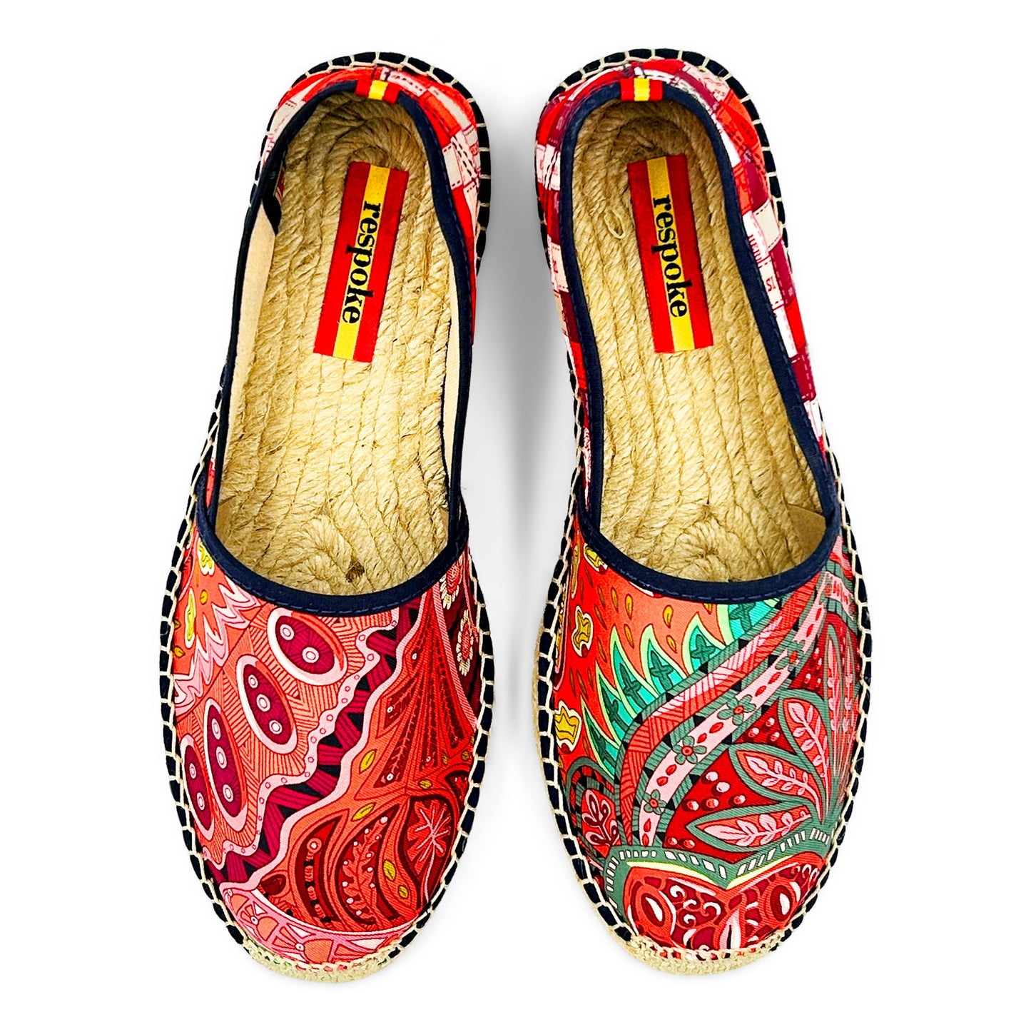 CARRE MAHARANI Red Classic Espadrilles