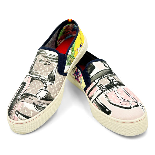 BEACH BAGAGE Pink Sneaker