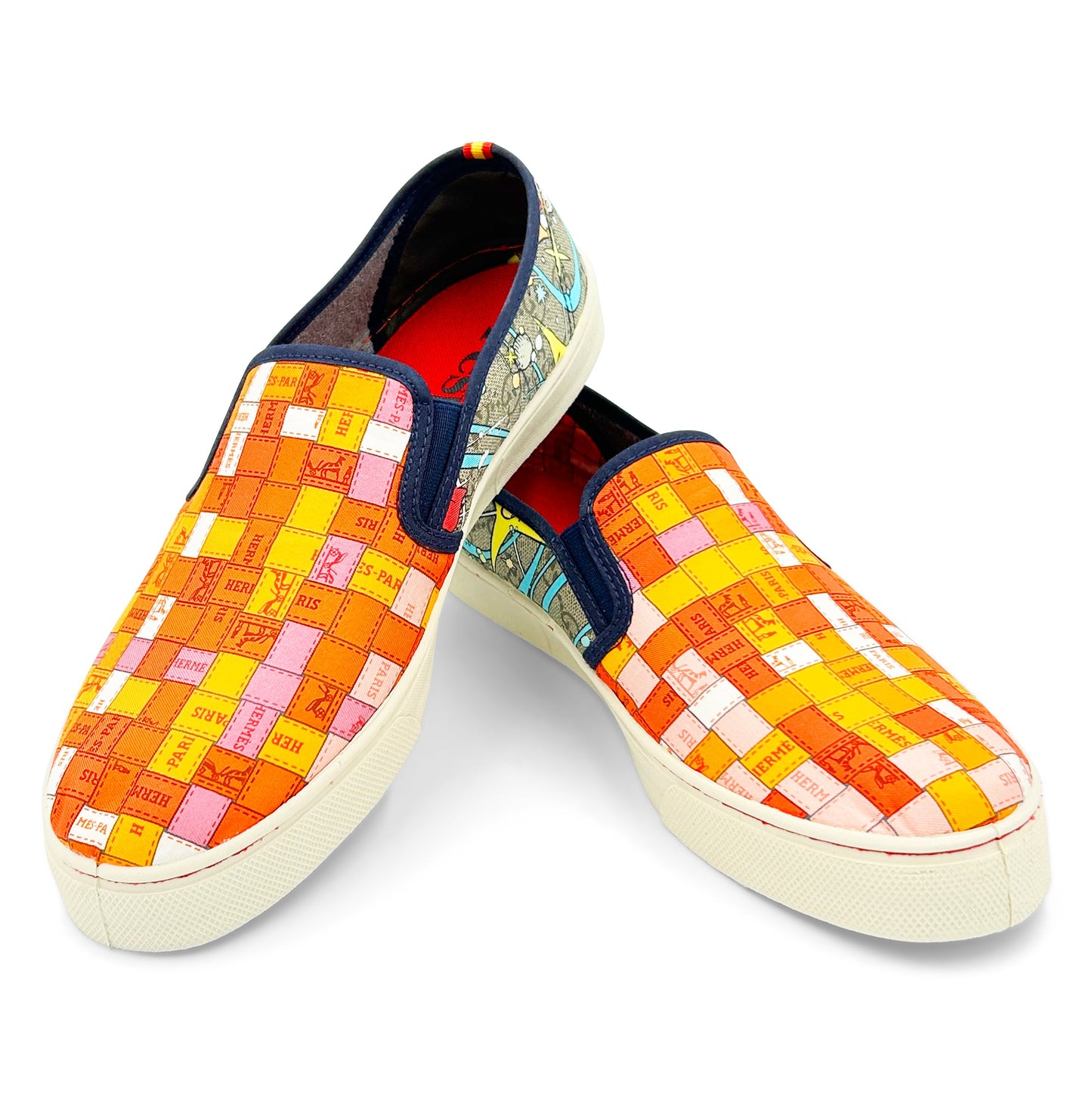CARRE HUEY Orange Sneaker