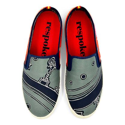 SERIO CONFESSIONS Orange Sneaker
