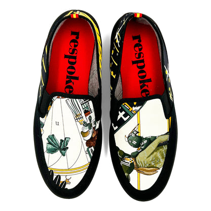 KACHINA KELLY Yellow/Black Sport Loafer