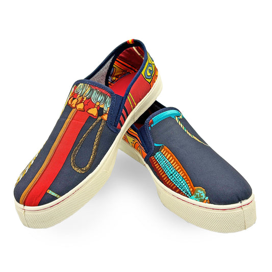 PASSE KILIM Black/Brown Sneaker