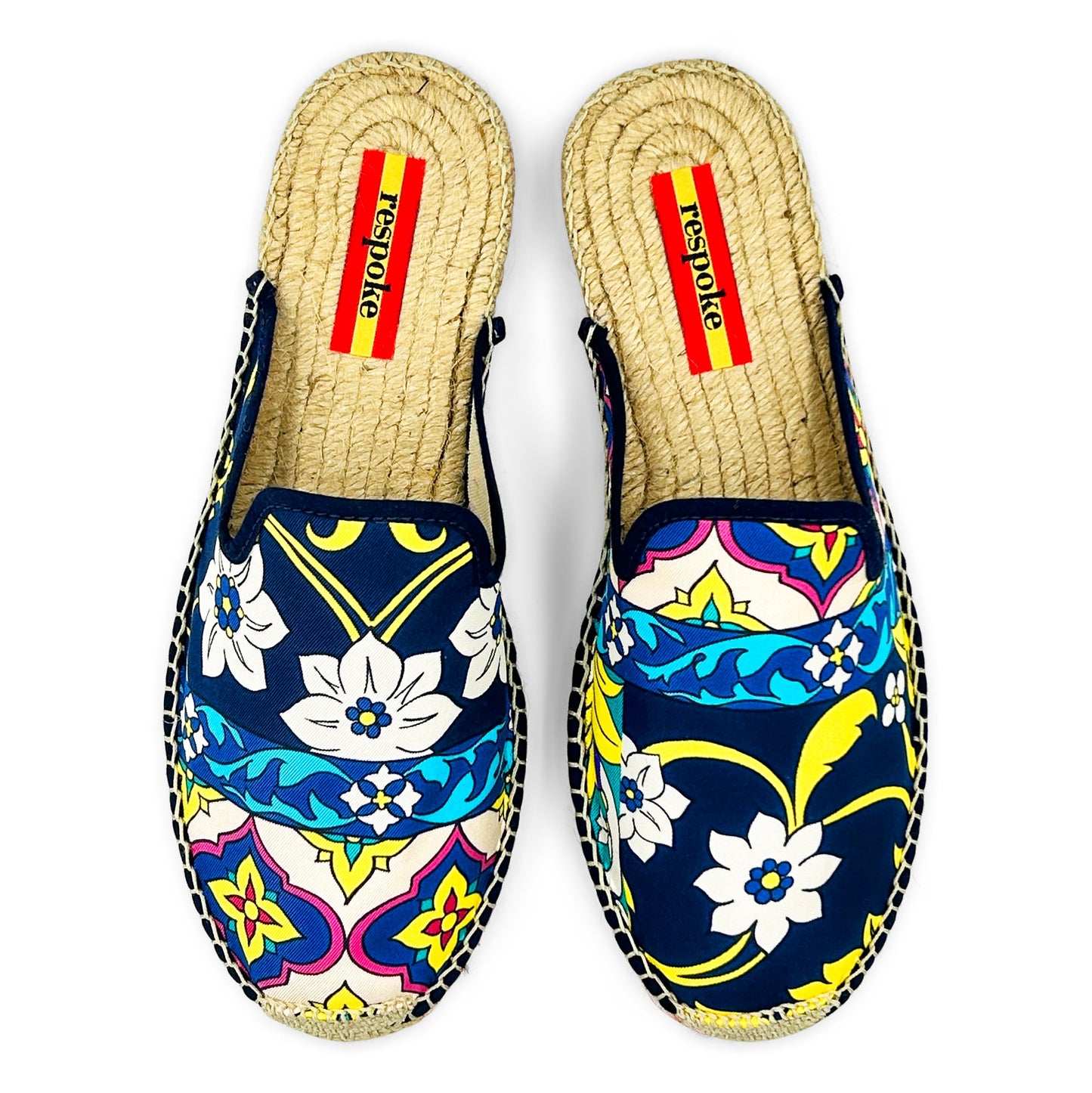 RAJASTHAN Blue Mule Espadrilles